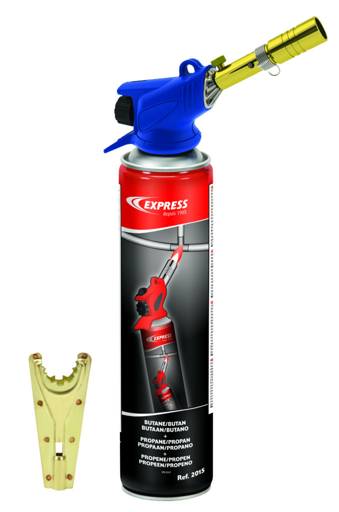 Lampa lutownicza do instalacji sanitarnych nr kat. 525 z zasobnikiem gazu