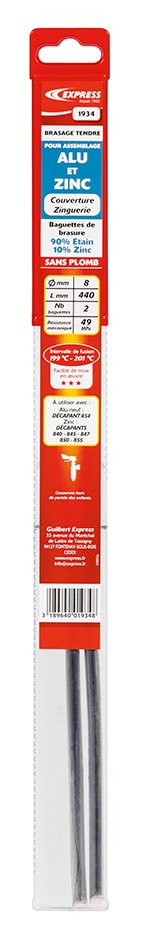 Tarfettes sans plomb Réf. 1934