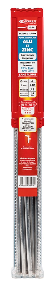 Baguettes de brasure sans plomb Réf. 1936
