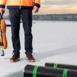 Le porte tuyau Réf. 36774 en situation