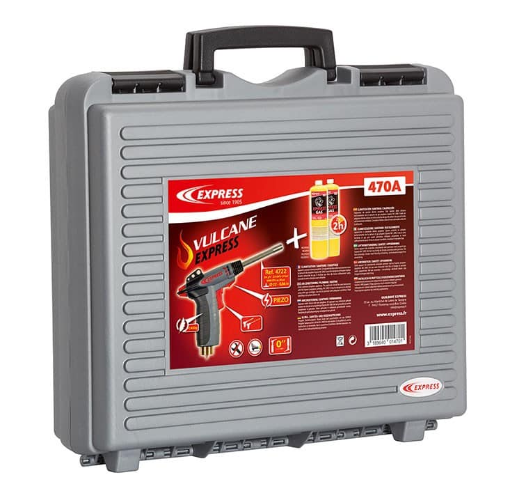 Chalumeau Vulcane Express et ses 2 cartouches XPRESS GA™ Réf. 470A