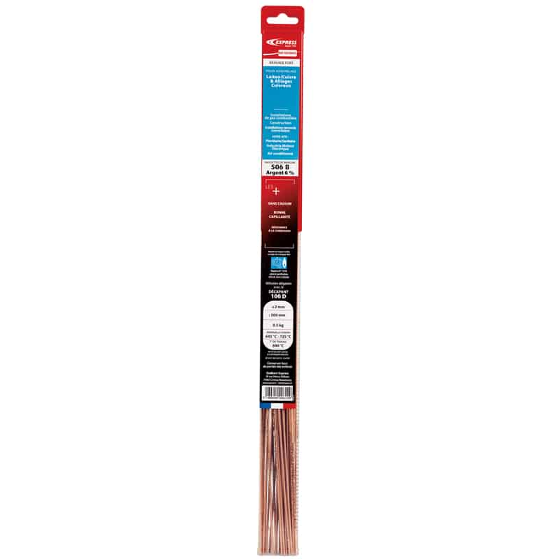 Baguettes de brasure Réf. GE206GC - 506B