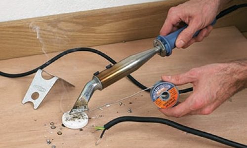 Exemple d'utilisation des fers à souder à Haut Rendement Thermique (HRT)